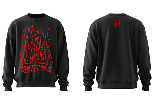 Alpha N Omega Crewneck